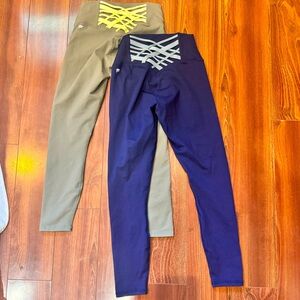 2 pairs XS Fabletics leggings